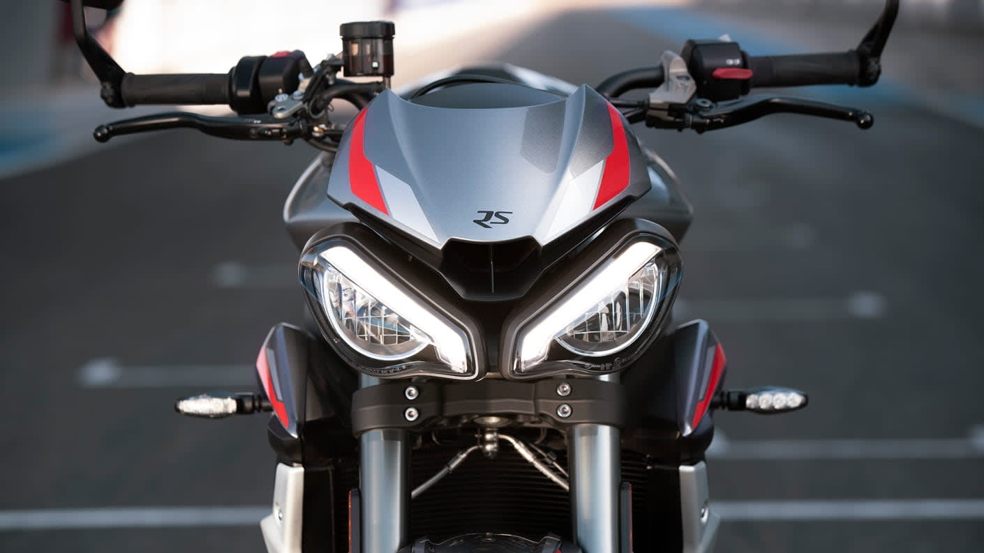 Street triple off road clearance